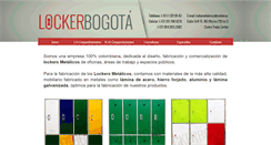 Desktop Screenshot of lockerbogota.com